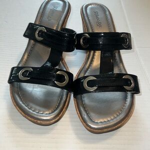 Black‎ Leather Sandals